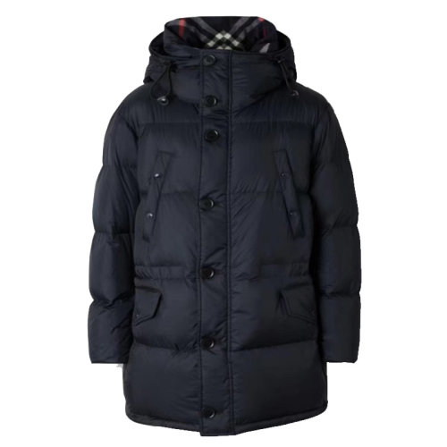 burberry/博柏利 男士藏蓝色长款羽绒服 80188261