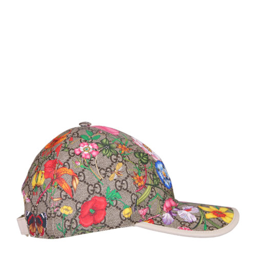 【gucci古驰 帽子】gucci古驰2020经典新款女士棉质ggflora棒球帽舒适