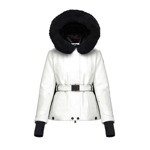 预售moncler蒙克莱laplance涤纶帆布女士滑雪夹克goretex防水100防风