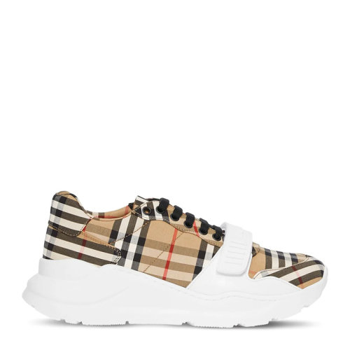 burberry 巴宝莉 男士 男鞋 卡其色休闲运动鞋 男士休闲运动鞋