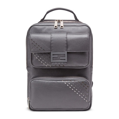 【包税】【欧洲现货】fendi/芬迪男士 灰色 双肩包 it-7vz047-a9zf