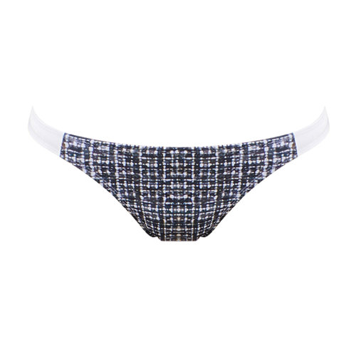 [20秋冬]agnel/agnel tweed系列韩版女士灰色三角裤