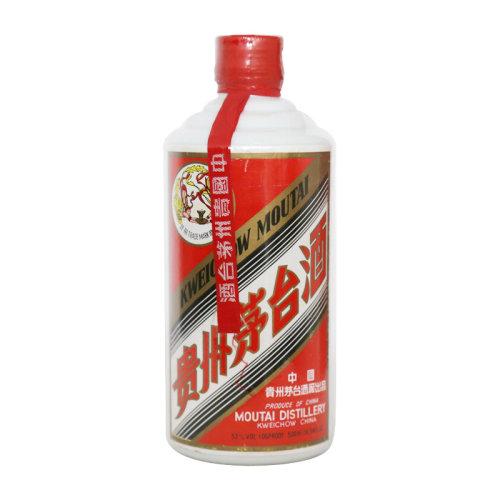 【moutai茅台 白酒】五星茅台 铁盖1992年53度500ml 单瓶【正品 价格