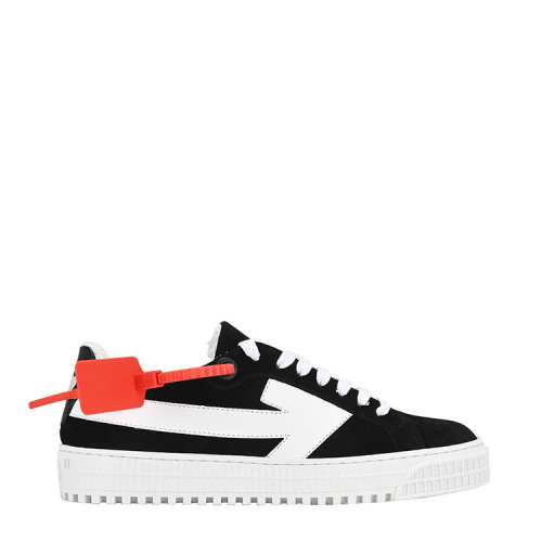 off-white/off-white 女士黑色潮牌经典时尚箭头标志logo休闲运动鞋