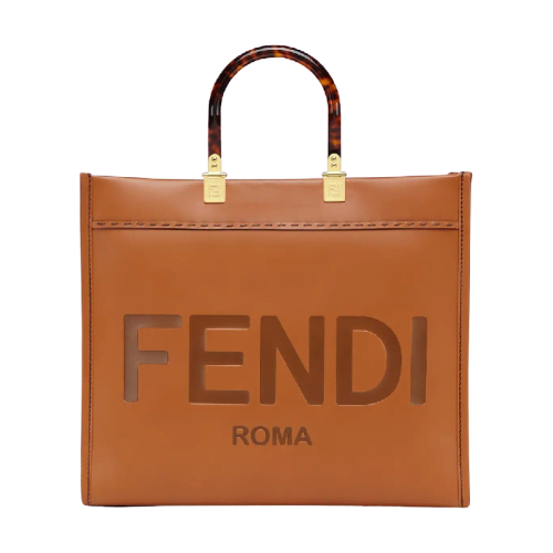 【包邮包税】 fendi芬迪 21年春夏 女士 fendi中号阳光购物手提袋 8bh