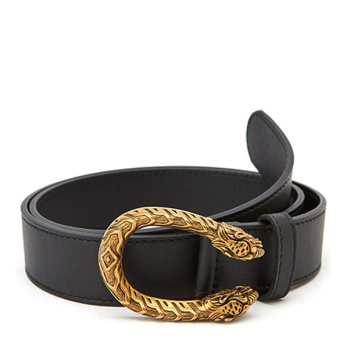 【21春夏】gucci/古驰 dionysus系列虎头扣牛皮女士腰带 476453-ap00t