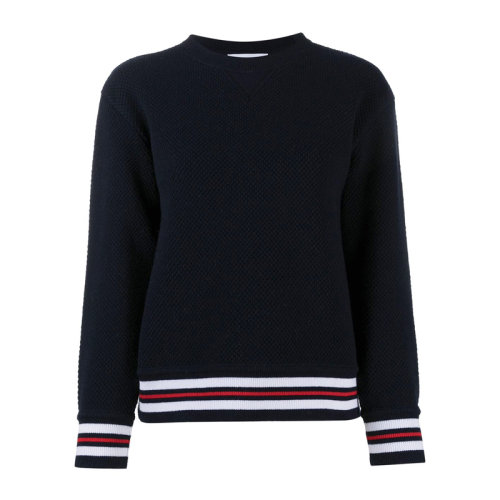thom browne/汤姆·布朗 女装 服饰 圆领条纹时尚休闲 女士针织衫毛衣
