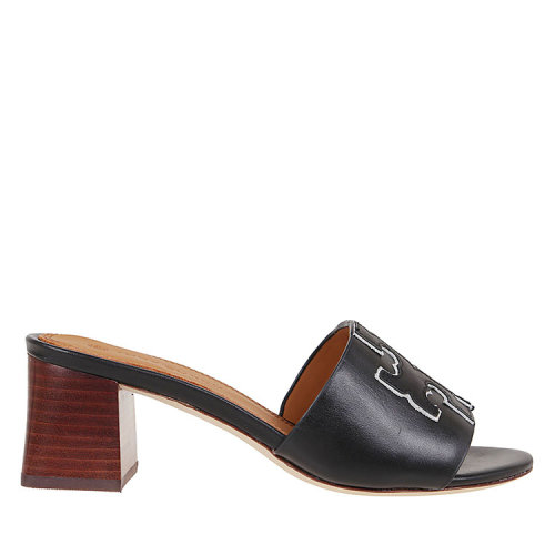 tory burch/汤丽柏琦 21年春夏 百搭 女性 黑色 中跟凉鞋 66261_043