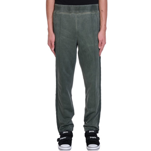 palm angels/palm angels 20年秋冬 百搭 男性 绿色 男士休闲裤 pmcad