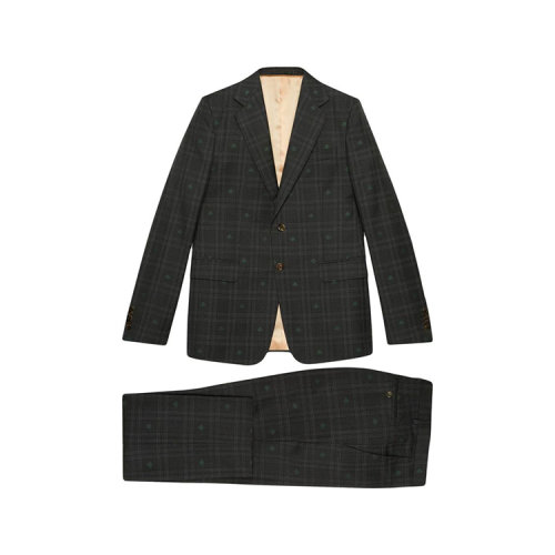 gucci/古驰 20年春夏 百搭 男性 黑色 男士西服套装 604081 z551j
