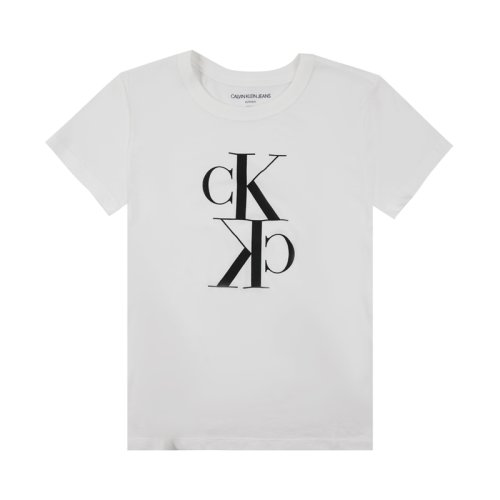 klein/卡尔文·克莱因 男士圆领休闲短袖胸前logo字母t恤 cjct1395