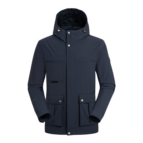 lafuma乐飞叶户外防水夹克男士防风衣外套登山服lmja1as50