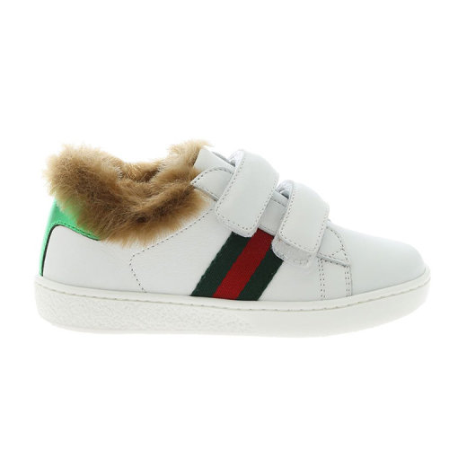 gucci/古驰 20年秋冬 时尚 男童 白色 儿童运动鞋 5261610iil09067