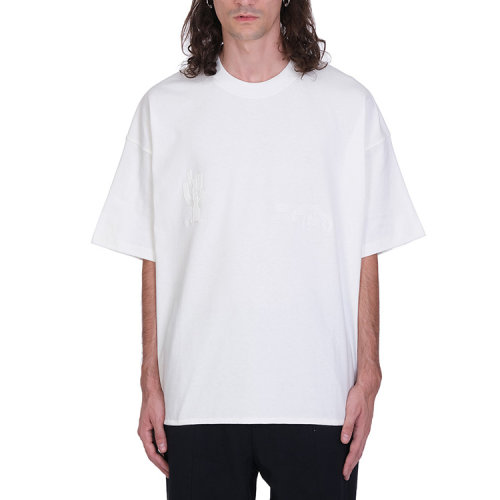 jil sander/吉尔·桑达 20年秋冬 百搭 男性 白色 男士短袖t恤 jsmr