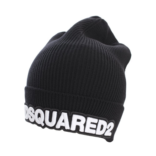 dsquared2/d二次方 21年春夏 百搭 女性 黑色 帽子 knw0001.