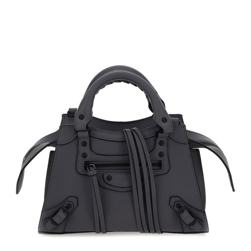 【包税】balenciaga/巴黎世家 neo classic系列女士纯色小牛皮铆钉