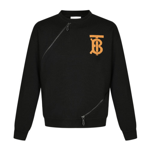 burberry/博柏利 男士 服装 21春夏 黑色印花字母外套 男卫衣