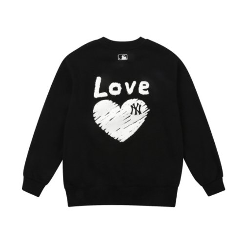 mlb 21年新款 heart love sweatshirt 宽松版 男女同款 情侣款 卫衣