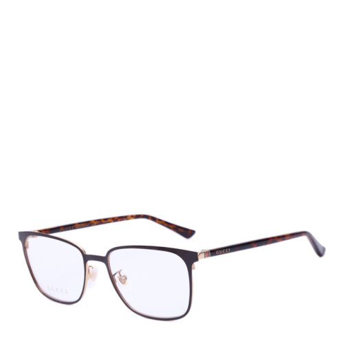 gucci/古驰眼镜框男女古驰方形方框近视镜架框金属框商务光学镜gg0294