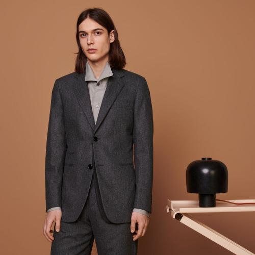 【包邮包税】 hermes爱马仕 21年春夏 男士 西服外套 veste 24 twins