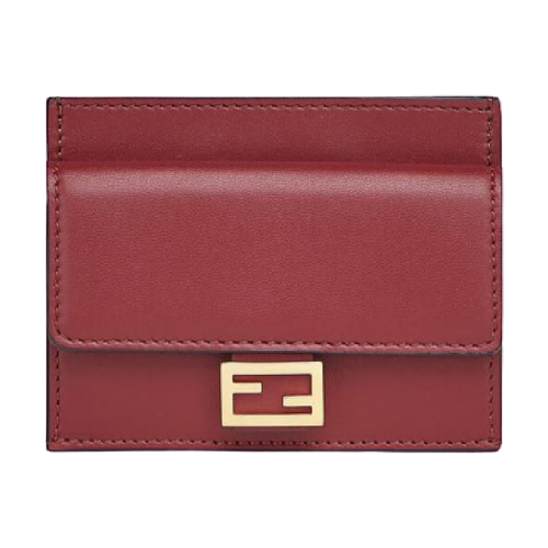 【包邮包税】 fendi芬迪 21年春夏 女士 卡包 porte-cartes en cuir