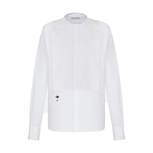 【包邮包税】 dior迪奥 21年春夏 女士 长袖衬衫 长袖衬衫-白色棉质