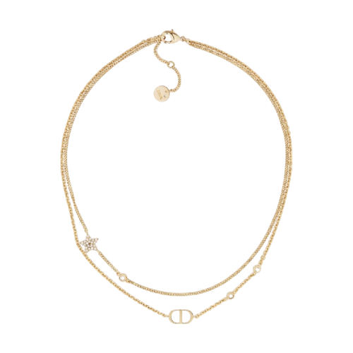 【包邮包税】 dior迪奥 21年春夏 女士 项链 petit cd 双项链 n1155