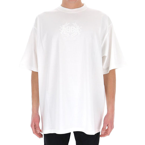 balenciaga/巴黎世家 21年春夏 男士服装 男性 白色 男士短袖t恤