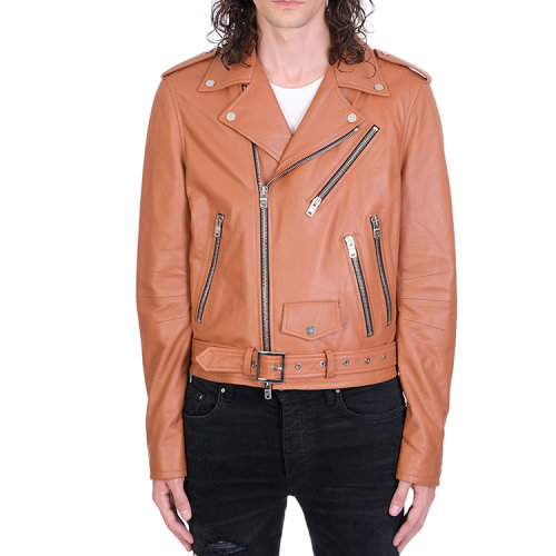 amiri/amiri 20年秋冬 百搭 男性 棕色 男士皮衣 w0m04620le 060