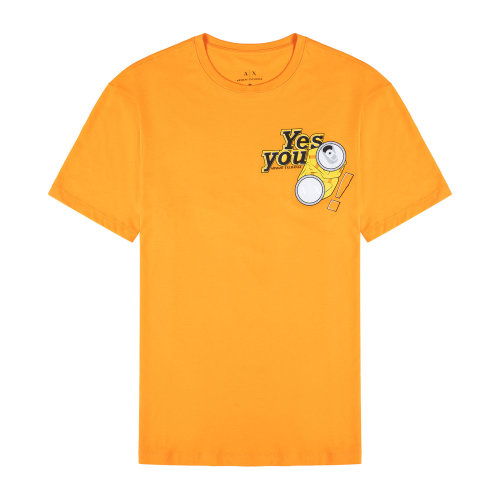 armani exchange 橙色 男士短袖t恤 3kztbk-zja5z-1447 21年春夏(9.