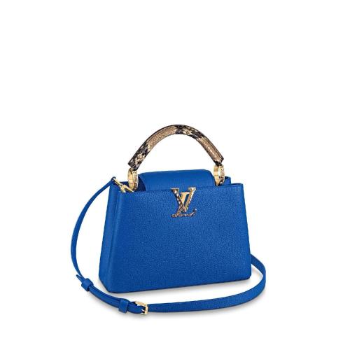 【包邮包税】 lv路易威登 21年春夏 女士 单肩包 capucines bb 手袋