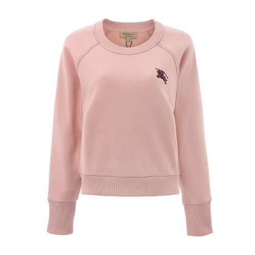 粉色圆领加绒卫衣 女卫衣 burberry/博柏利 巴宝莉