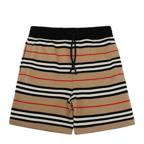 burberry 博柏利 男装 服饰 男童条纹棉质休闲 儿童短裤