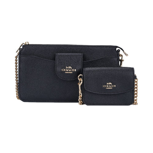 【包税】coach/蔻驰 女士小号单肩斜挎包子母包 0737