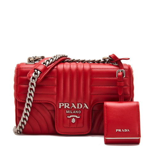 prada/普拉达 女士prada diagramme皮革斜挎包 1bd107_2d91_v_cox