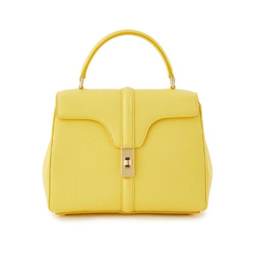 【包邮包税】 celine赛琳思琳 21年春夏 女士 单肩包 16 小号粒面小牛