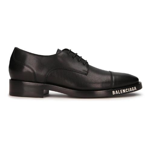 【包邮包税】 balenciaga巴黎世家 21年春夏 男士 商务休闲鞋 植鞣革