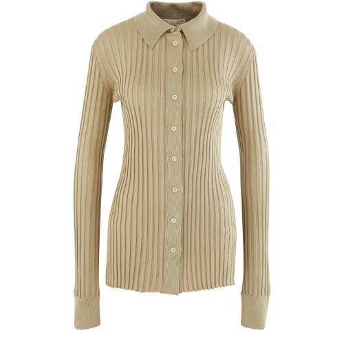 【包邮包税】 bv宝缇嘉 21年春夏 女士 针织衫 真丝衬衫 botx37hwgry