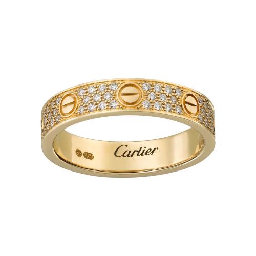 卡地亚 戒指/指环】【包邮包税】 cartier 21年春夏 男士 戒指 love