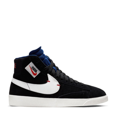 nike/耐克 blazer mid rebel 女款 2021春夏 黑白 解构 时尚潮流 高帮