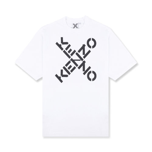 【包稅】kenzo/高田賢三 男士休閒logo字母短袖 fa65ts5024sj