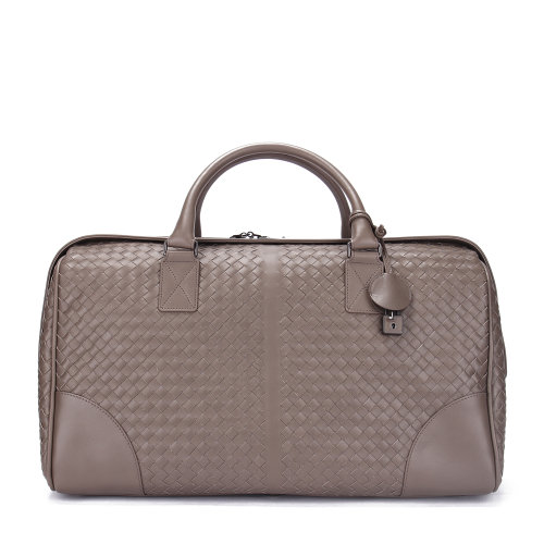 bottegaveneta/葆蝶家 男士经典款编织牛皮革简约大气旅行包152230v