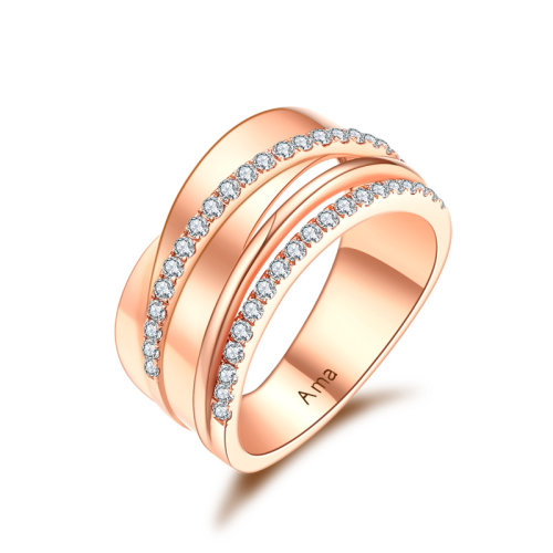 a ma/ama18k金钻石戒指