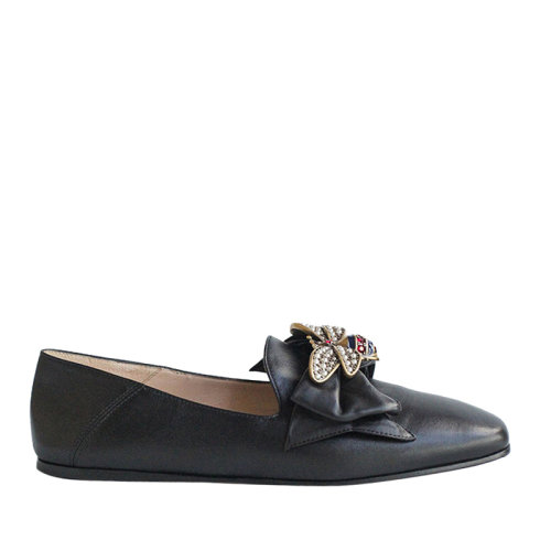 gucci/古驰 女鞋女士立体蜜蜂平底单鞋 bl