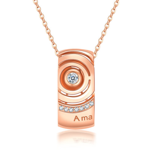 【a maa ma 吊坠】ama/a ma18k金吊坠(赠送18k金项链)【正品 价格