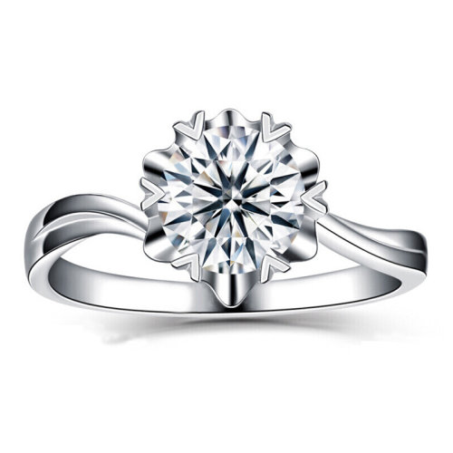 gzuan/古钻珠宝 18k金钻石女士戒指 j1820