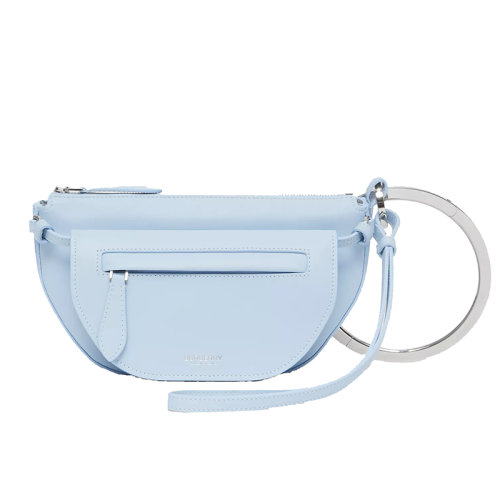 【包税】burberry/博柏利 2021春夏新款 olympia系列 女士迷你浅蓝色