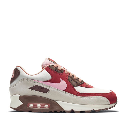 nike/耐克 air max 90 nrg bacon max90 白红粉 培根 复古运动跑步鞋