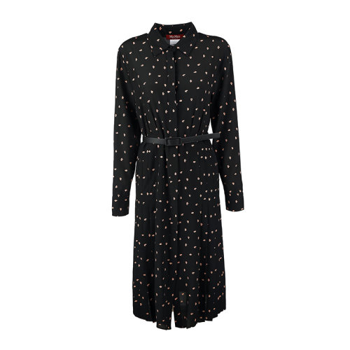 max mara studio/max mara studio21春夏桑蚕丝碎花女士连衣裙连身裙