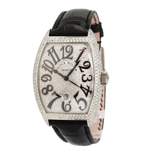 franck muller/法兰克穆勒 男士 自动机械 腕表 8880 后镶嵌 【99新未